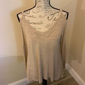 Abercrombie & Fitch Cold Shoulder Top